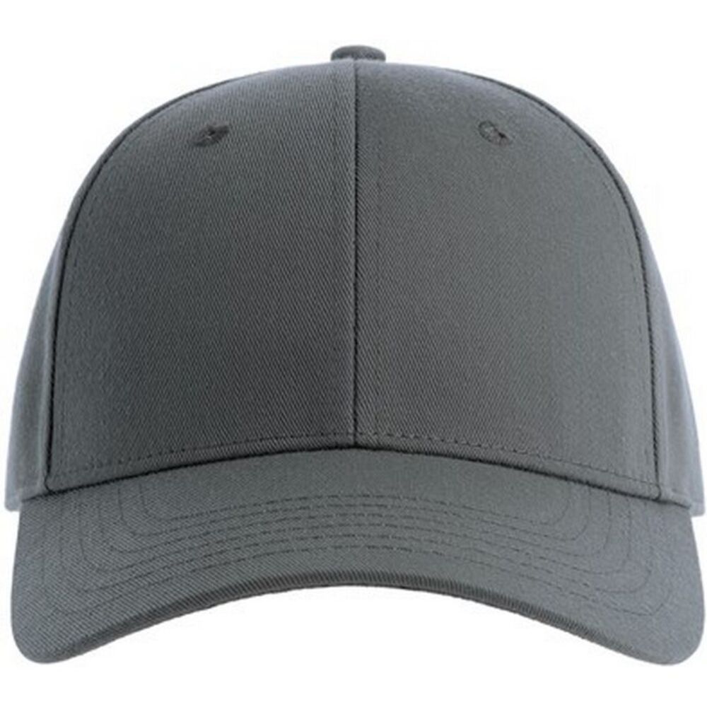 Atlantis Unisex Adult Joshua 6 Panel Cap / Dark Grey